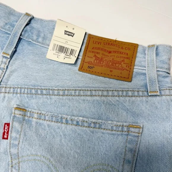 Levi's 501 Denim Women's Cutoff‎ Shorts 29