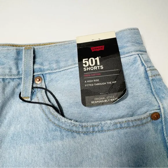 Levi's 501 Denim Women's Cutoff‎ Shorts 29