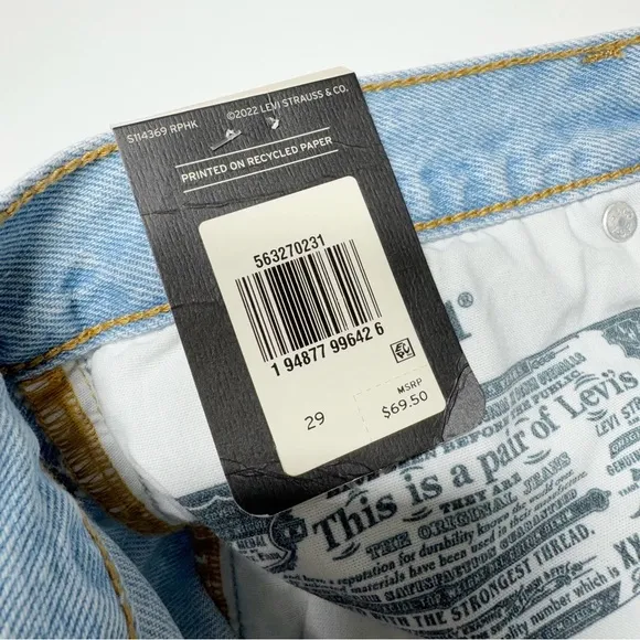 Levi's 501 Denim Women's Cutoff‎ Shorts 29