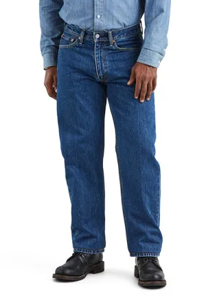 Levi's Mens 505 1765 Regular Fit Straight Leg Medium Denim Jeans 34 x 32