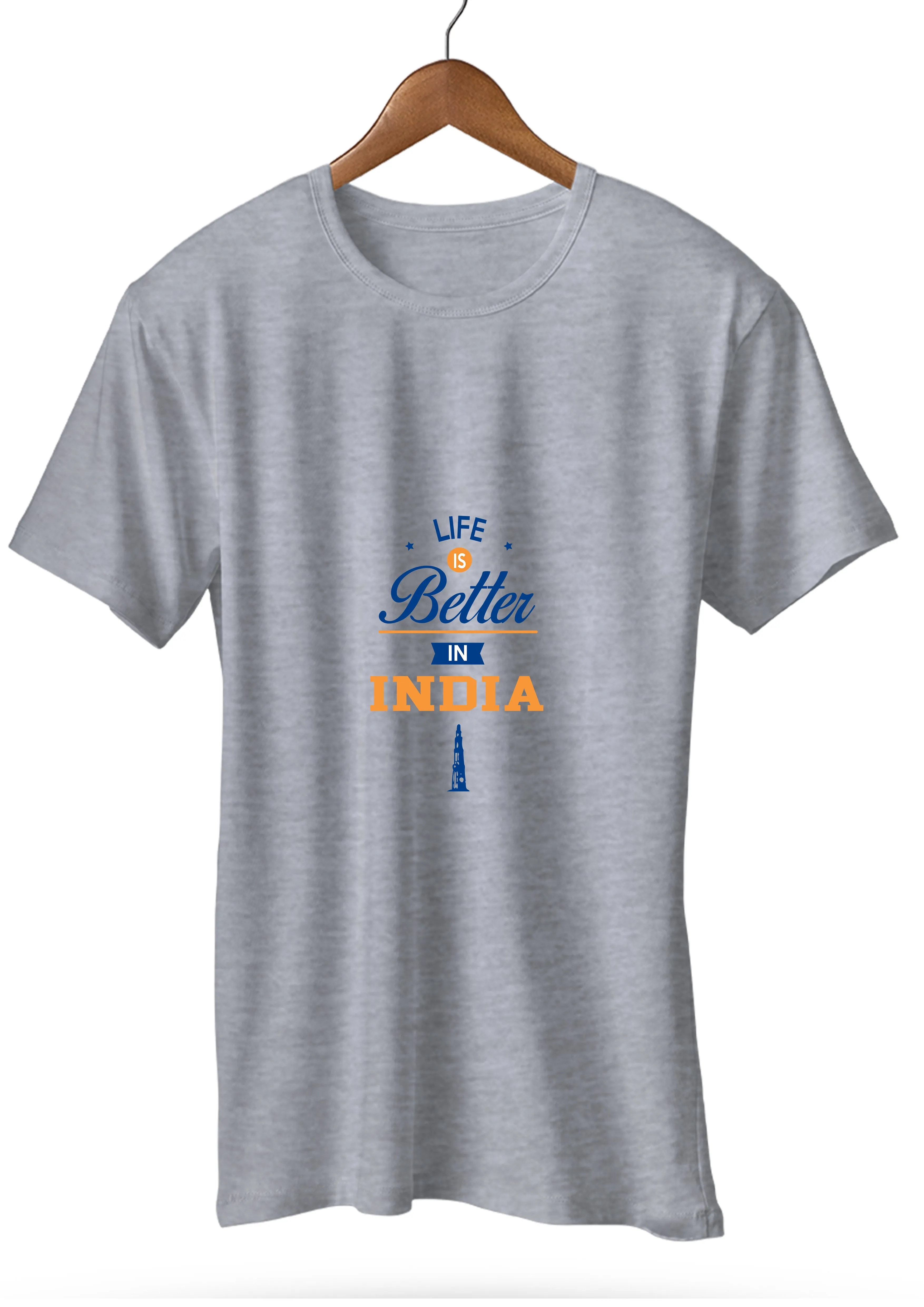 Life Is Better In India_Gray