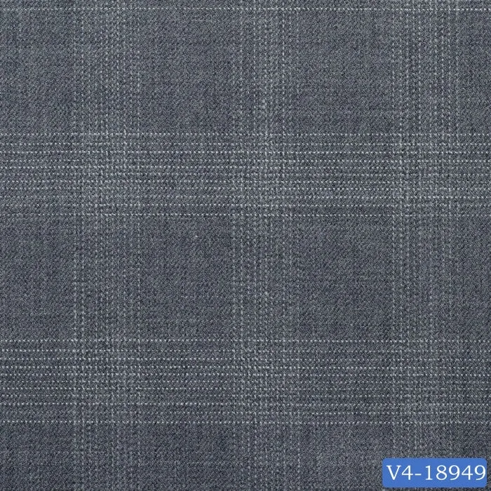 Light Grey Check Long Suit