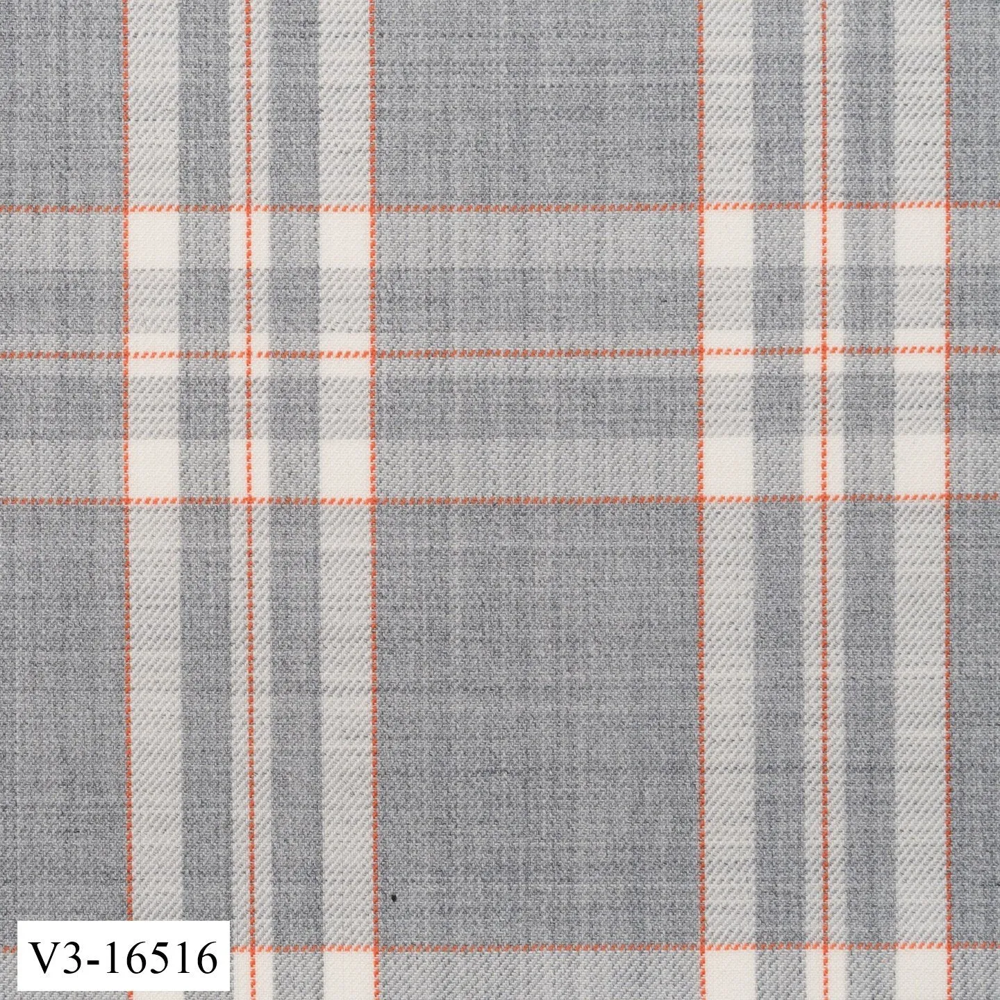 Light Harbor Grey With White Check Suit