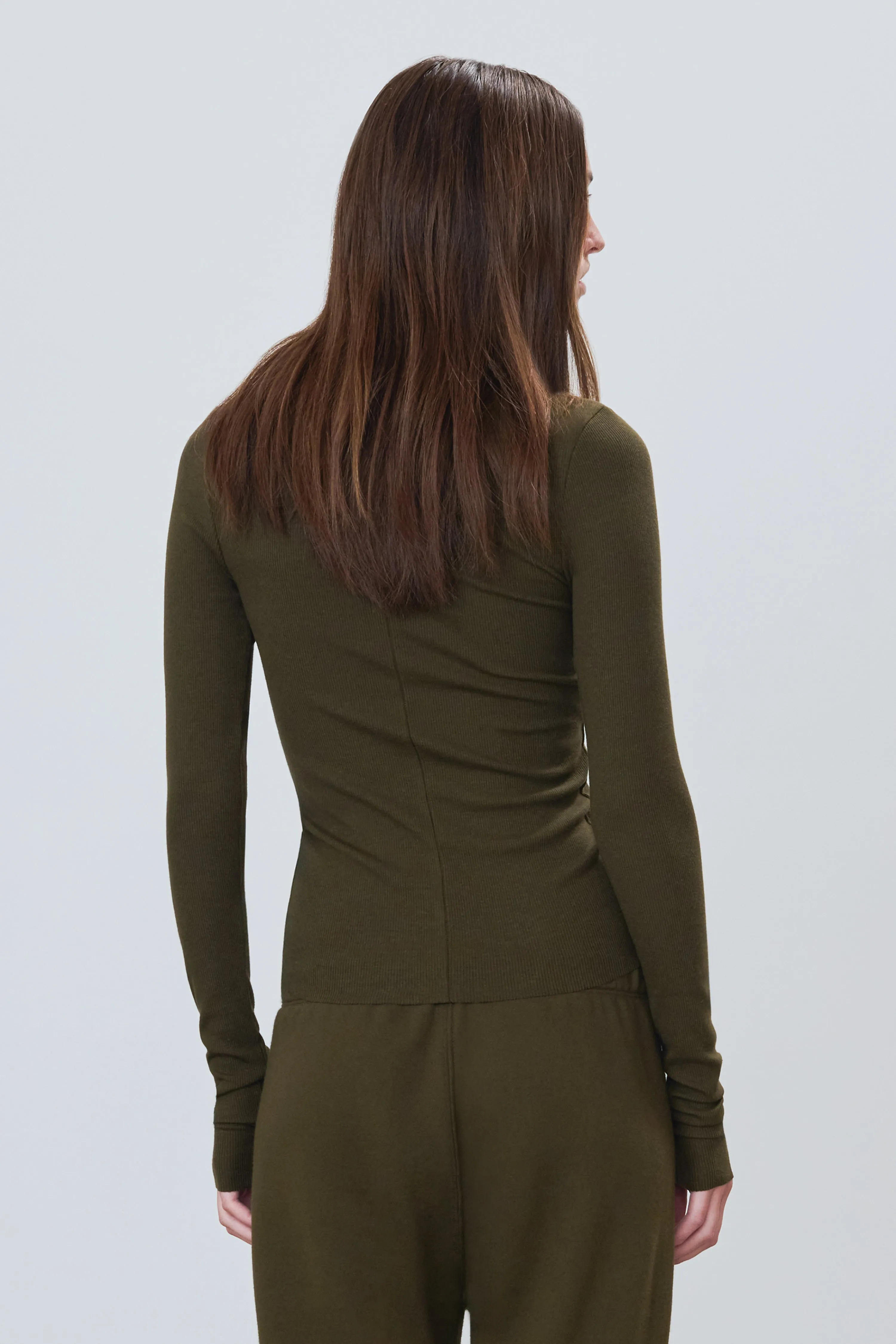 Long Sleeve Fitted Top