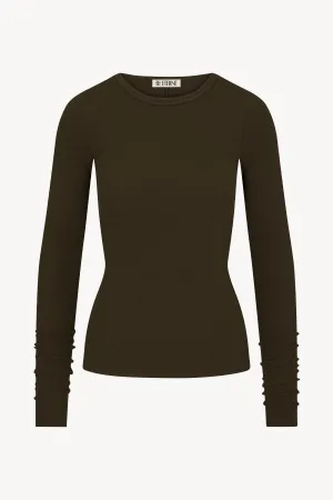 Long Sleeve Fitted Top