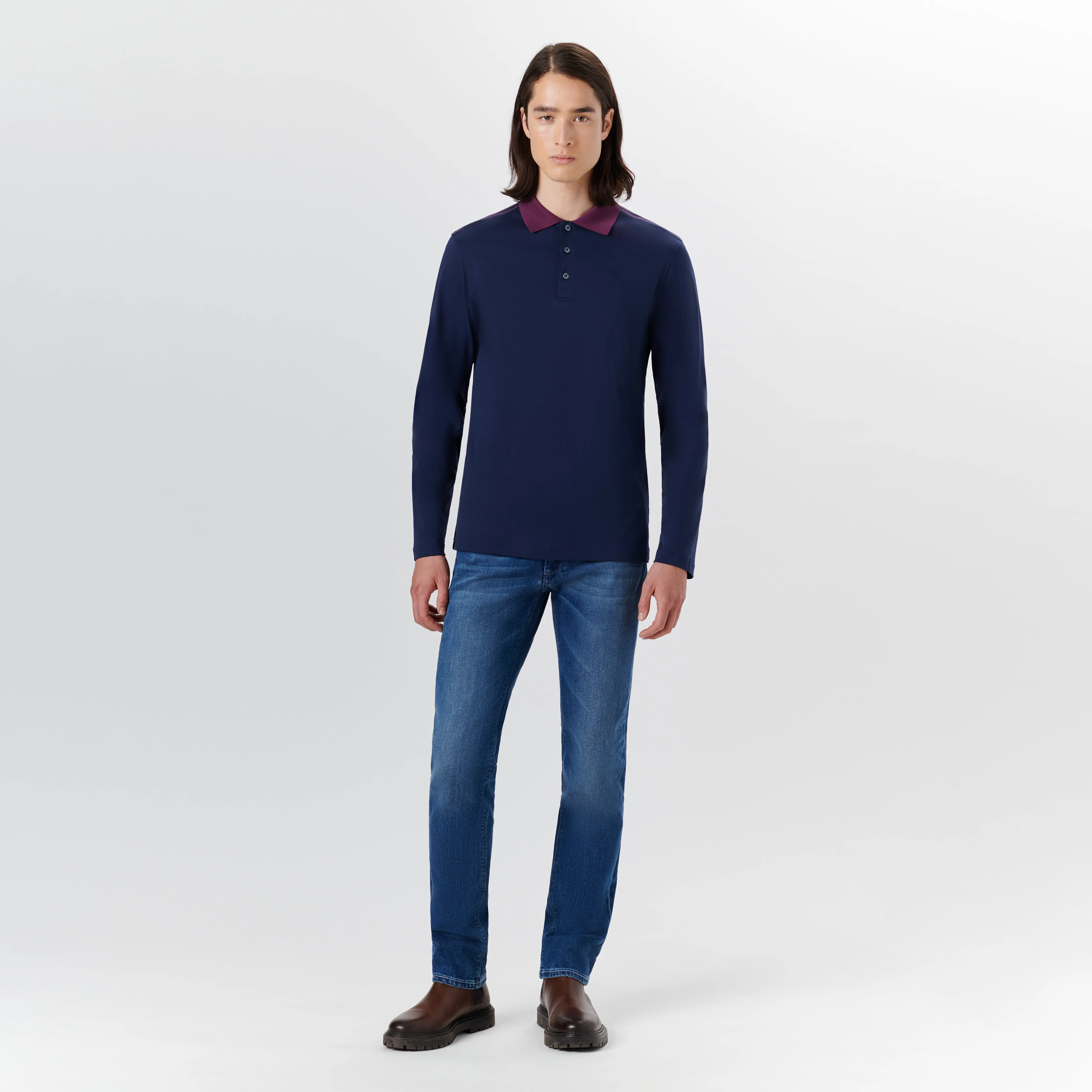 Long Sleeve Polo