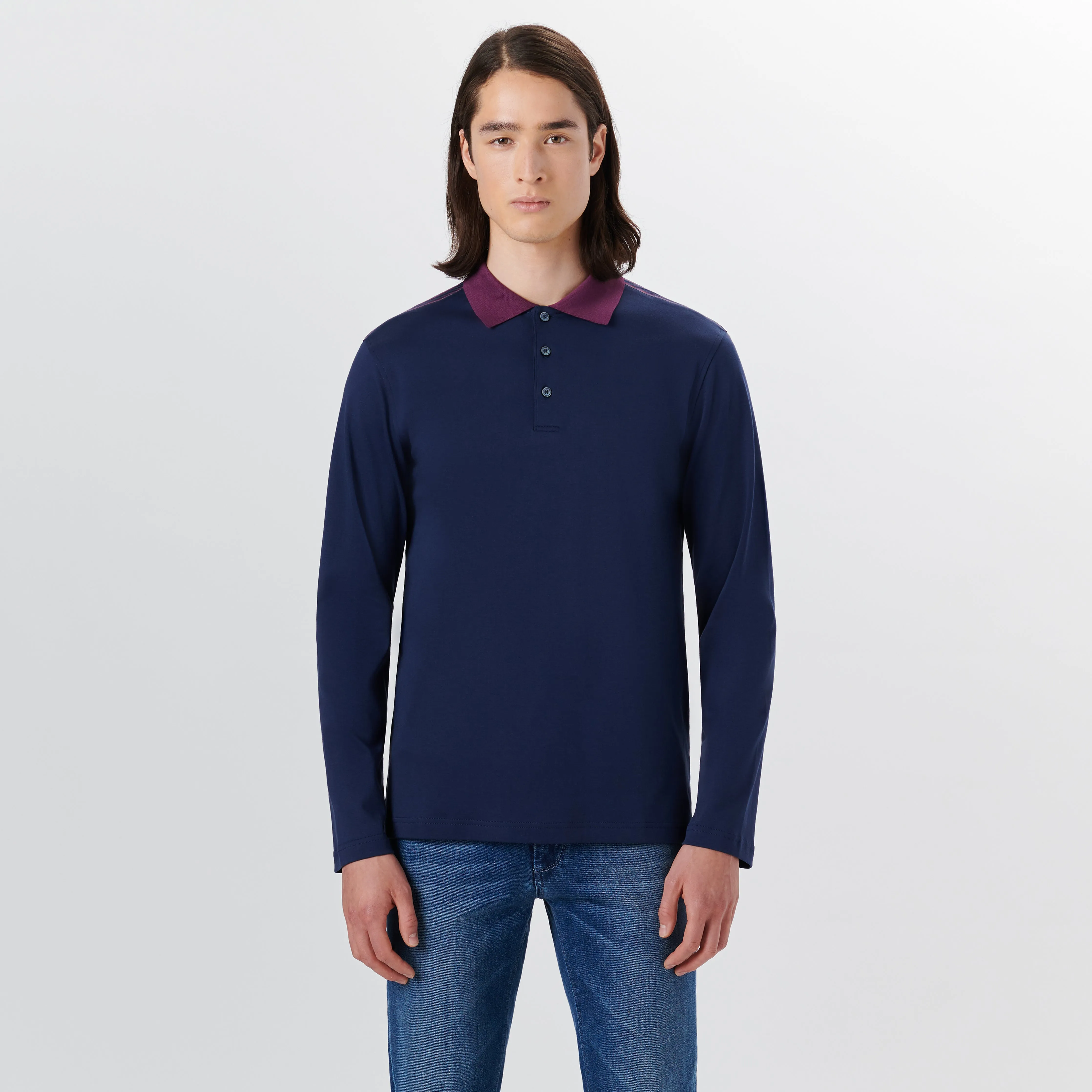 Long Sleeve Polo