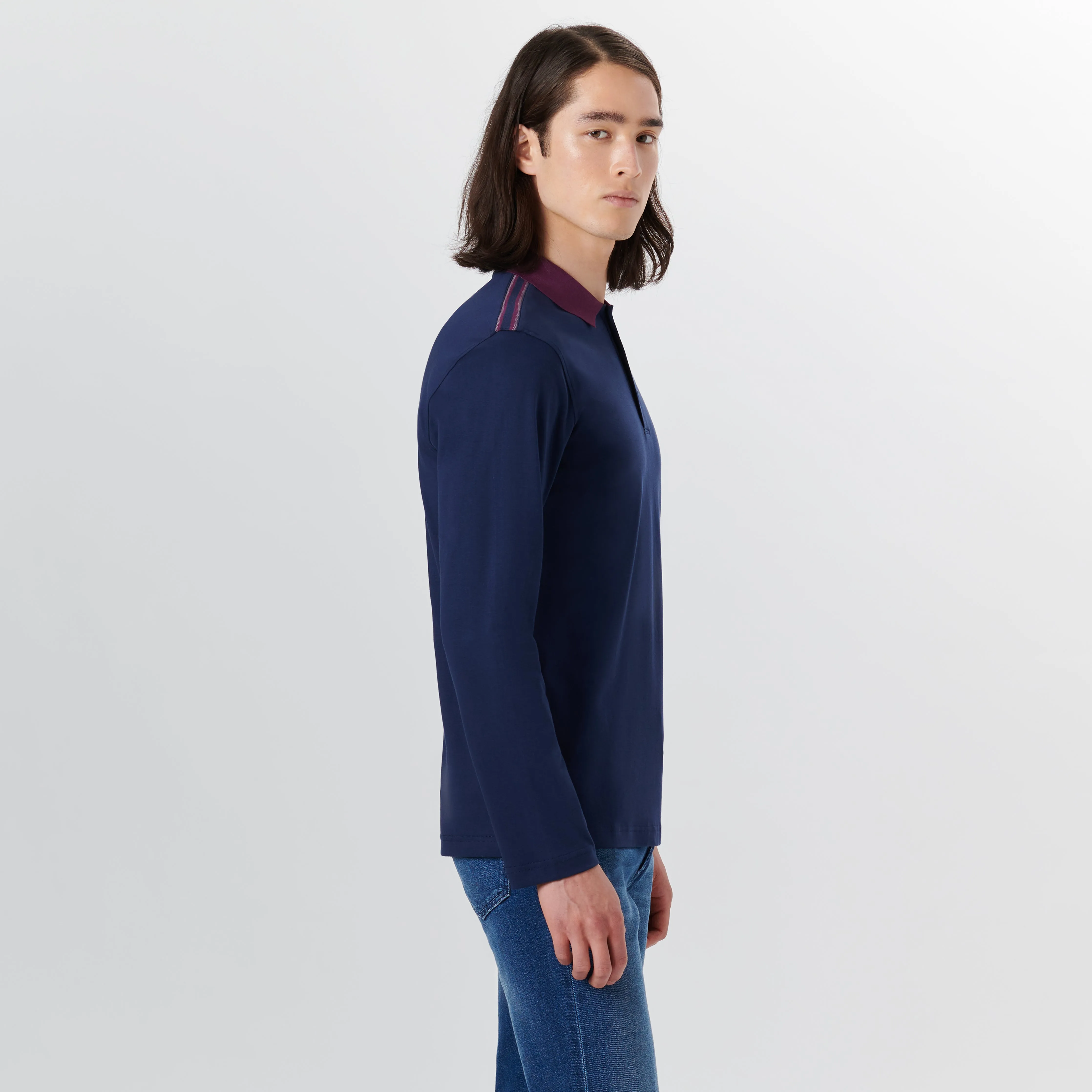 Long Sleeve Polo