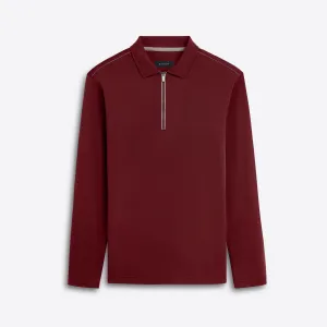 Long Sleeve Quarter Zip Polo