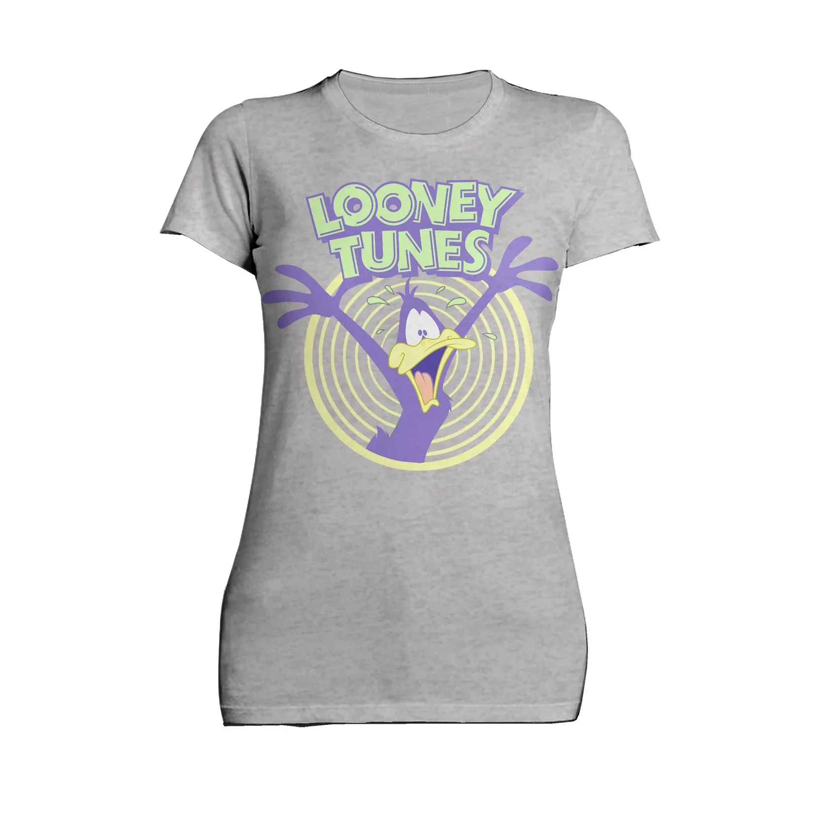Looney Tunes Daffy Duck  Logo Crazy Official Women's T-shirt