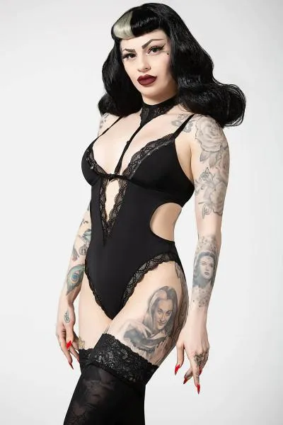 Lorelei Bodysuit - Black -