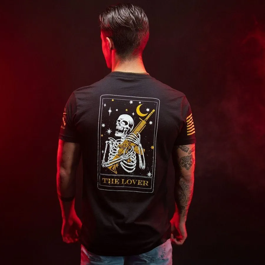 Lover Tarot T-Shirt - Black