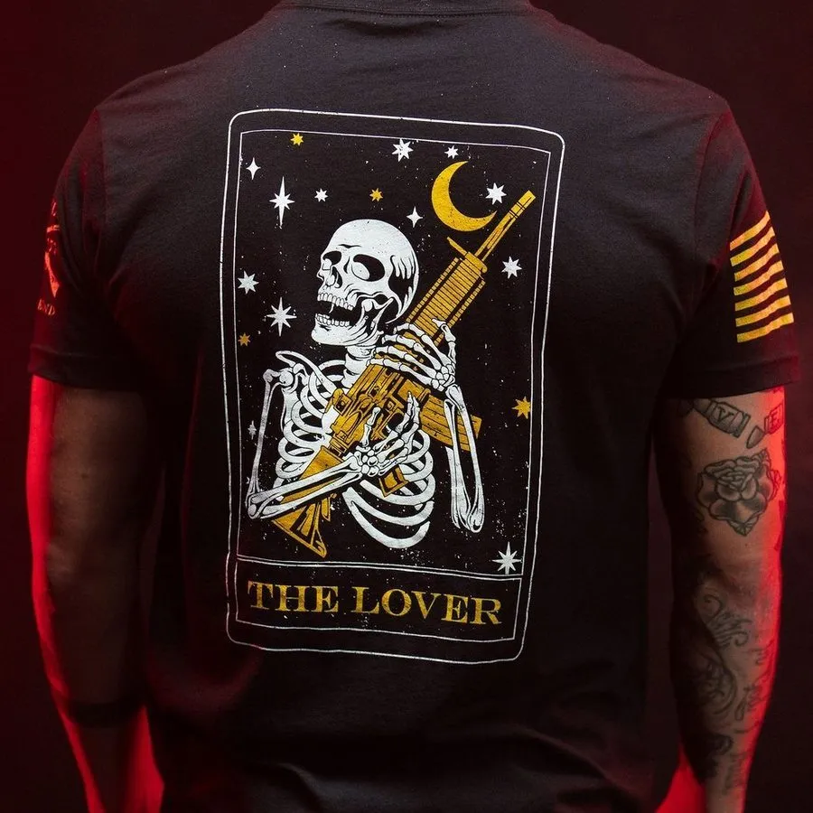 Lover Tarot T-Shirt - Black