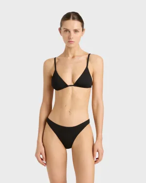 Lulu Bikini Top - Black