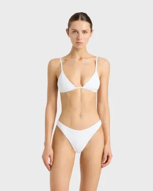 Lulu Bikini Top - White