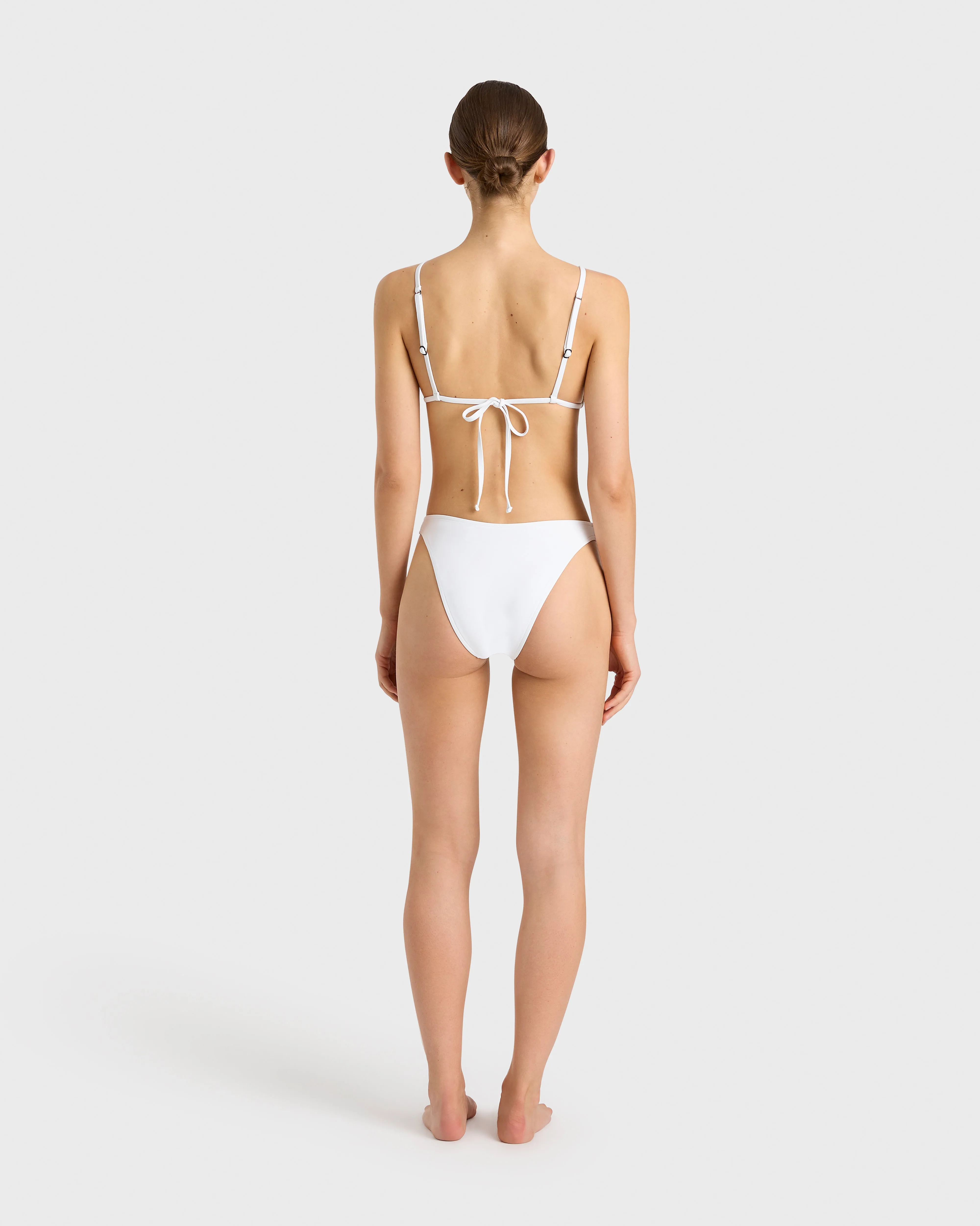Lulu Bikini Top - White