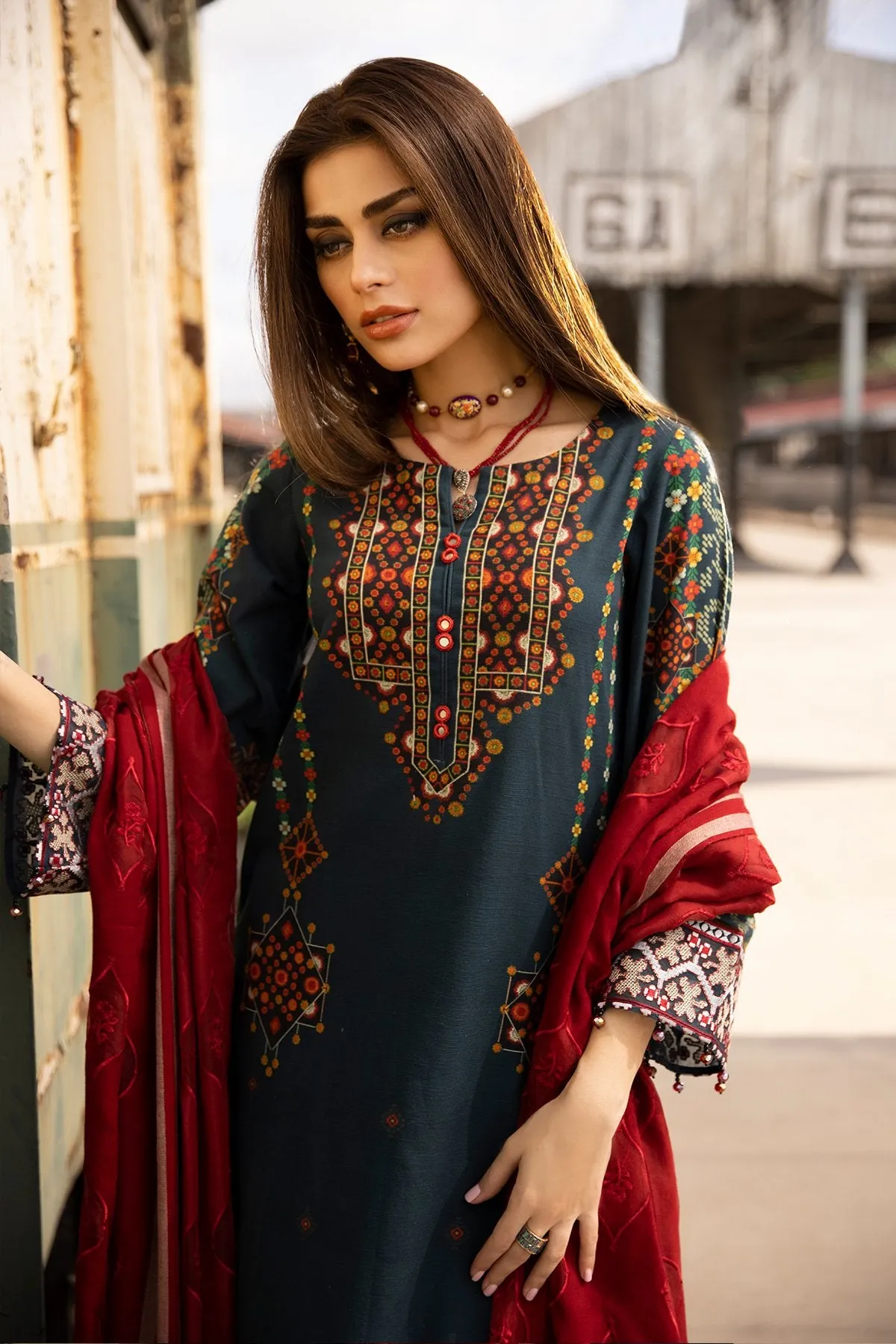 LULUSAR | Nureh Maya Winter Khaddar Collection Vol 2 2021 | Unstitched Embroidered Khaddar Suits