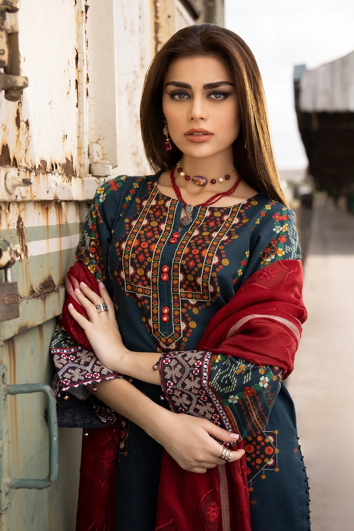 LULUSAR | Nureh Maya Winter Khaddar Collection Vol 2 2021 | Unstitched Embroidered Khaddar Suits