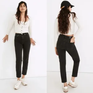 Madewell Classic Straight Jeans in Lunar Wash