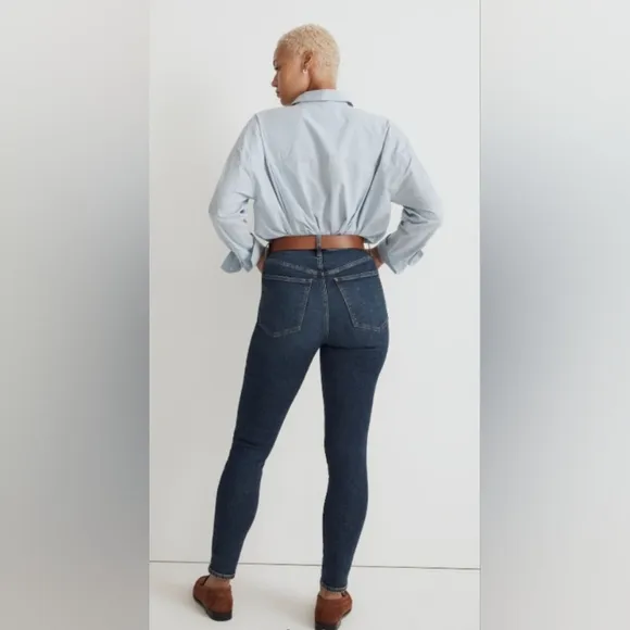 Madewell Jeans Curvy Roadtripper Skinny Denim Jeans Size 27 NM178