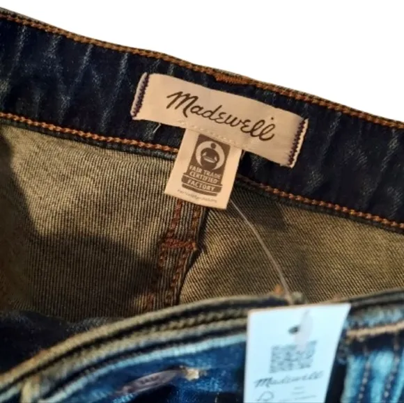 Madewell Jeans Curvy Roadtripper Skinny Denim Jeans Size 27 NM178