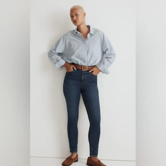 Madewell Jeans Curvy Roadtripper Skinny Denim Jeans Size 27 NM178