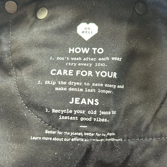 Madewell Mid-Rise Kick Out Jeans Size 28