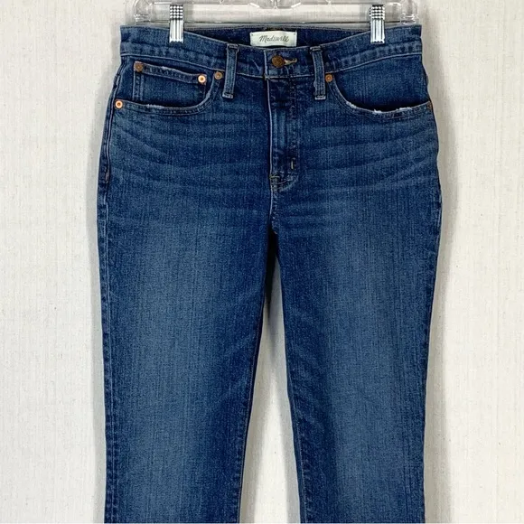 Madewell Tomboy Straight Jeans in Chaseley Wash Style #MB499 - Size 25