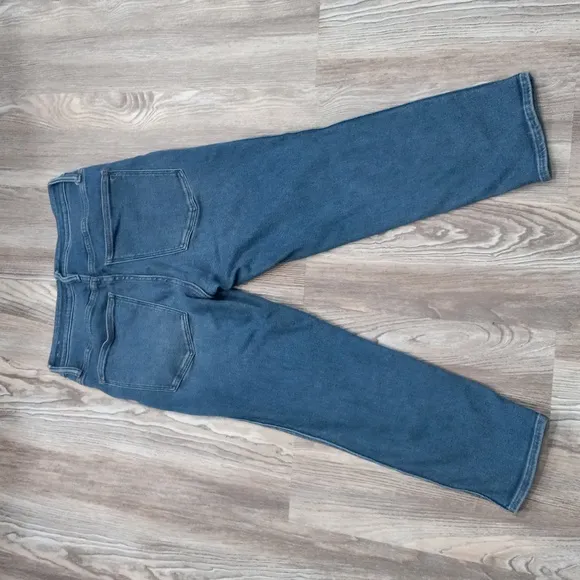 Madewell Women's Petite Curvy Stovepipe Denim Jeans in Leaside Wash Size 30P