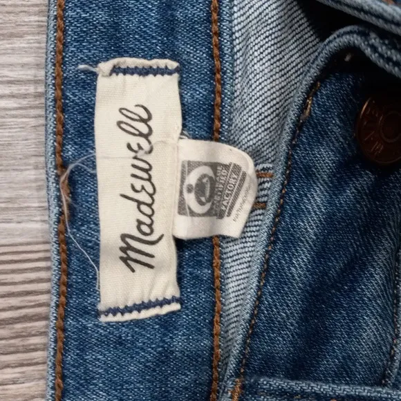 Madewell Women's Petite Curvy Stovepipe Denim Jeans in Leaside Wash Size 30P