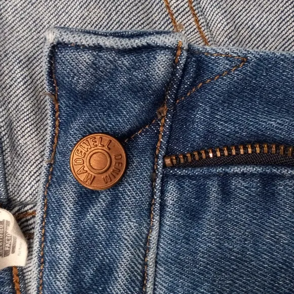 Madewell Women's Petite Curvy Stovepipe Denim Jeans in Leaside Wash Size 30P
