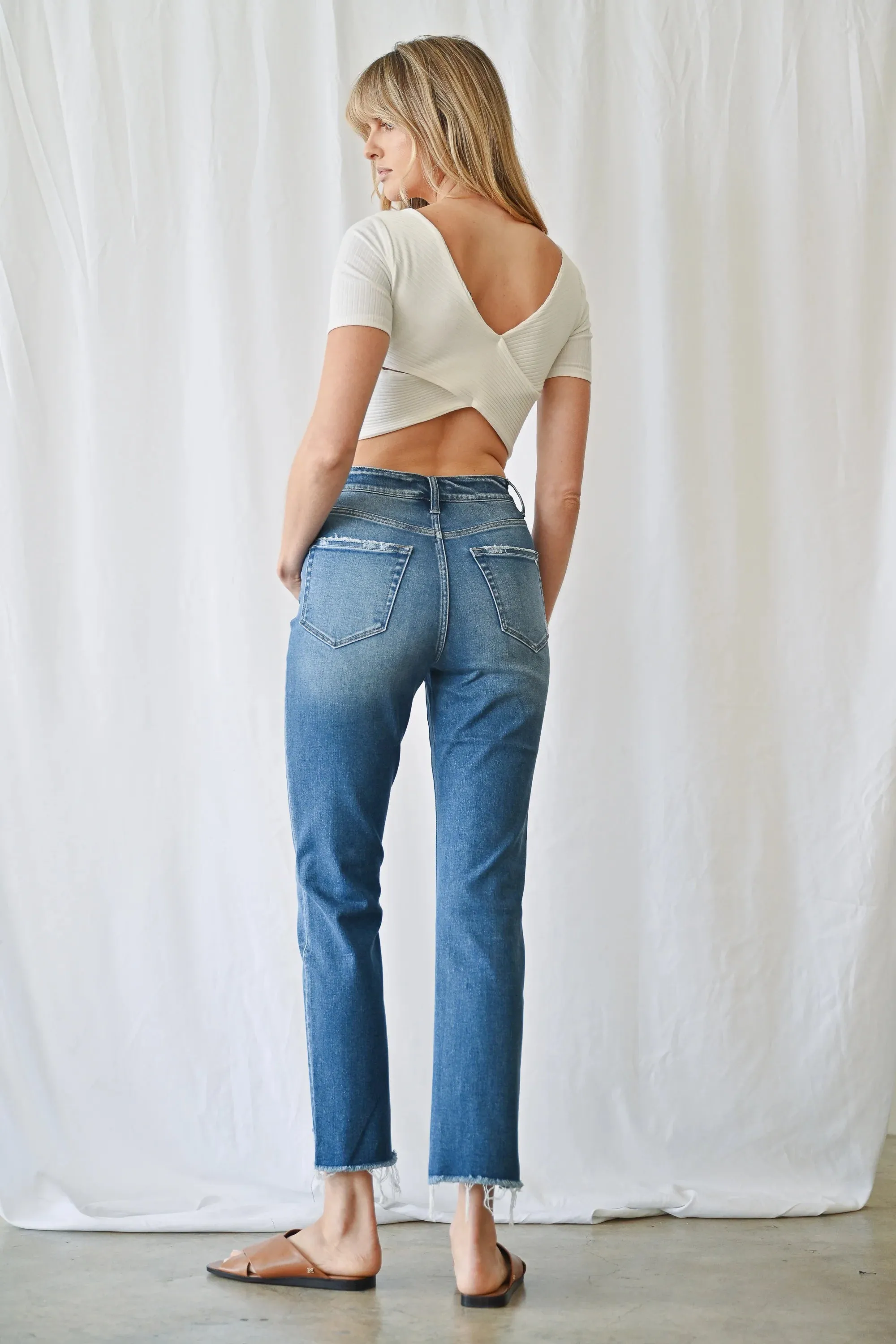 Making the Best Choice Straight Leg Jeans