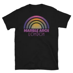 Marble Arch London Retrowave Graphic T-Shirt