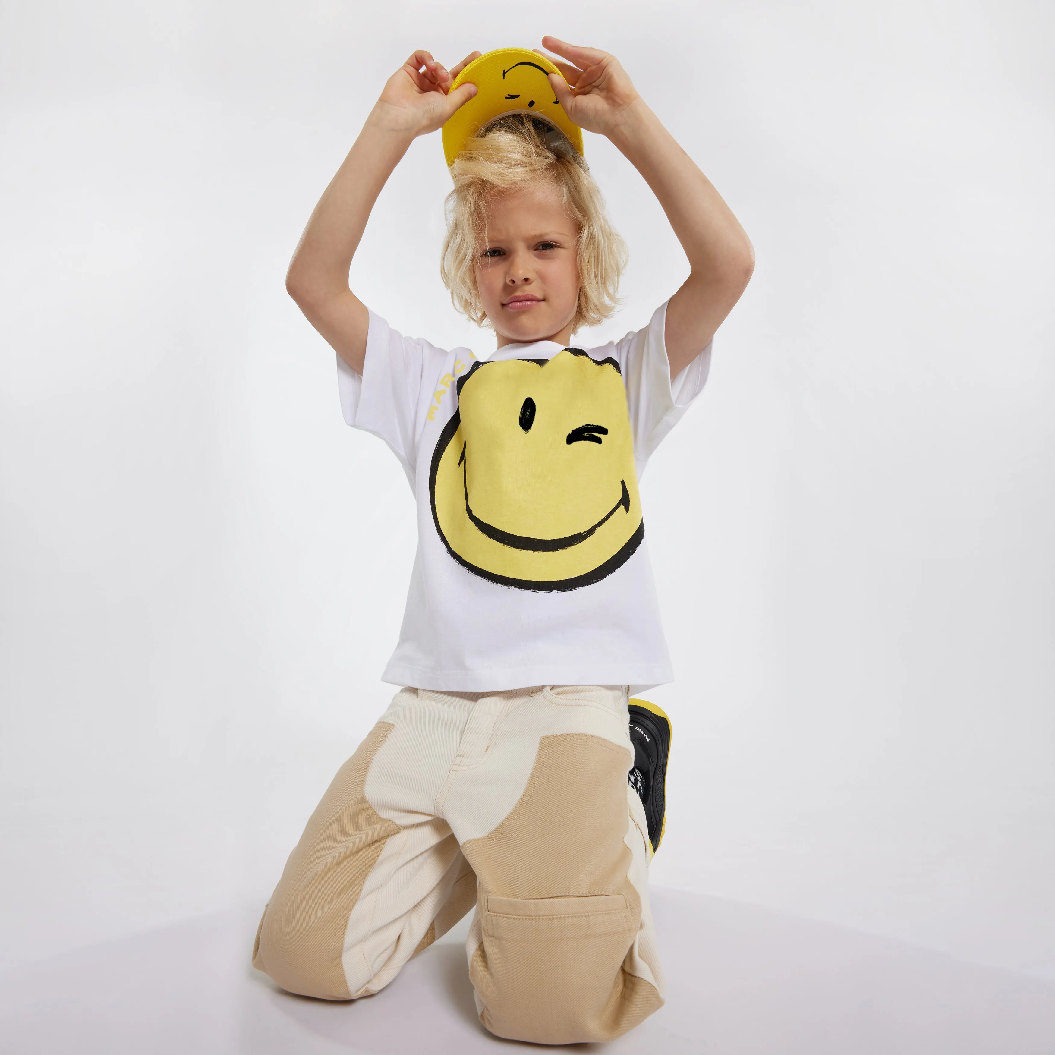 Marc Jacobs Smiley White T-Shirt