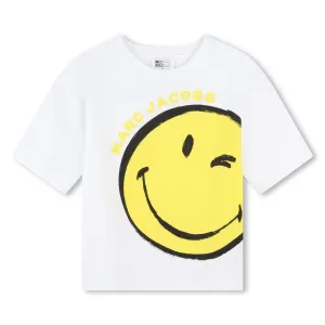 Marc Jacobs Smiley White T-Shirt