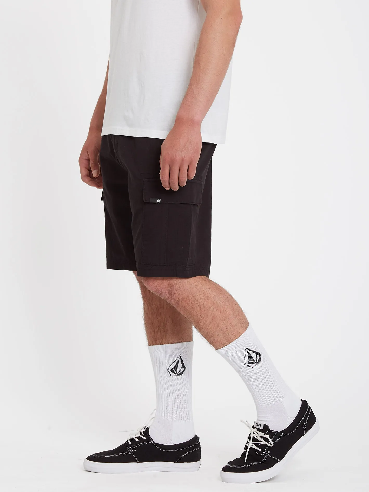 March Cargo Shorts - BLACK