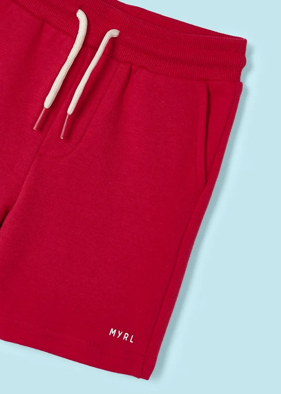 Mayoral Boys Jersey Shorts Ss24 611 Watermelon