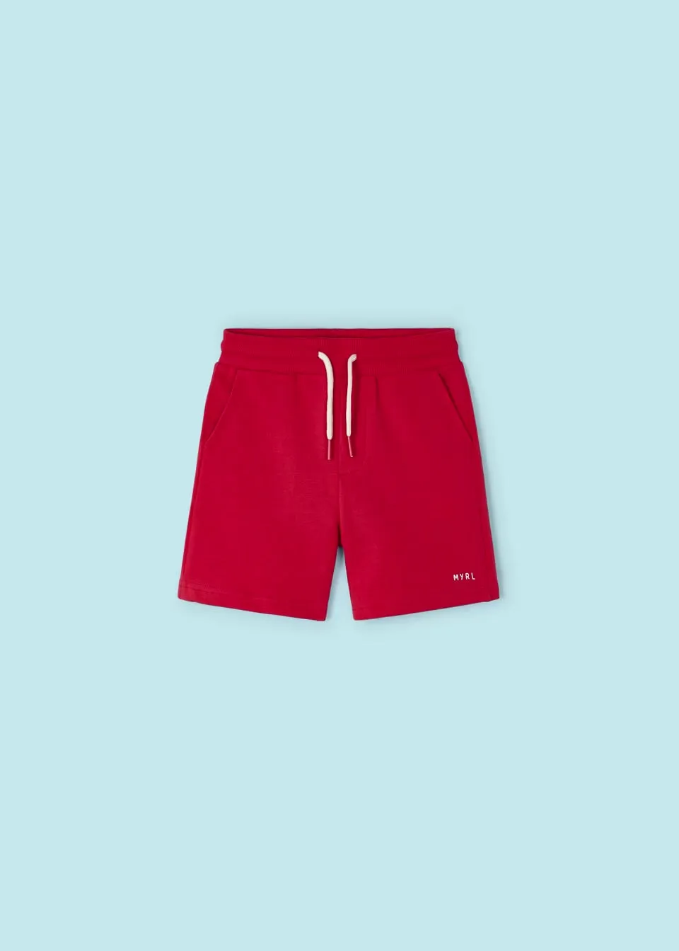 Mayoral Boys Jersey Shorts Ss24 611 Watermelon
