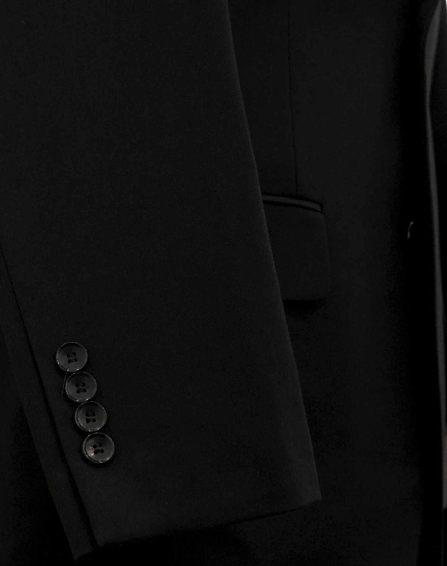 Mazari Vested Slim Fit Suit - Paris  Black 1525