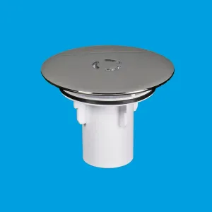 McAlpine ST90CPTOP TUBE 80mm Water Seal Resealing Shower Trap with Multifit Outlet