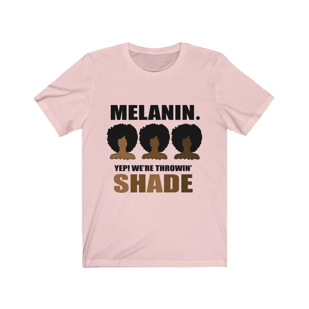 Melanin Shade Jersey Short Sleeve Tee T-shirt