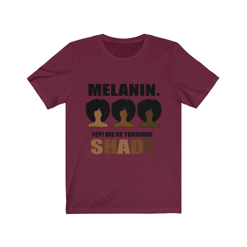 Melanin Shade Jersey Short Sleeve Tee T-shirt