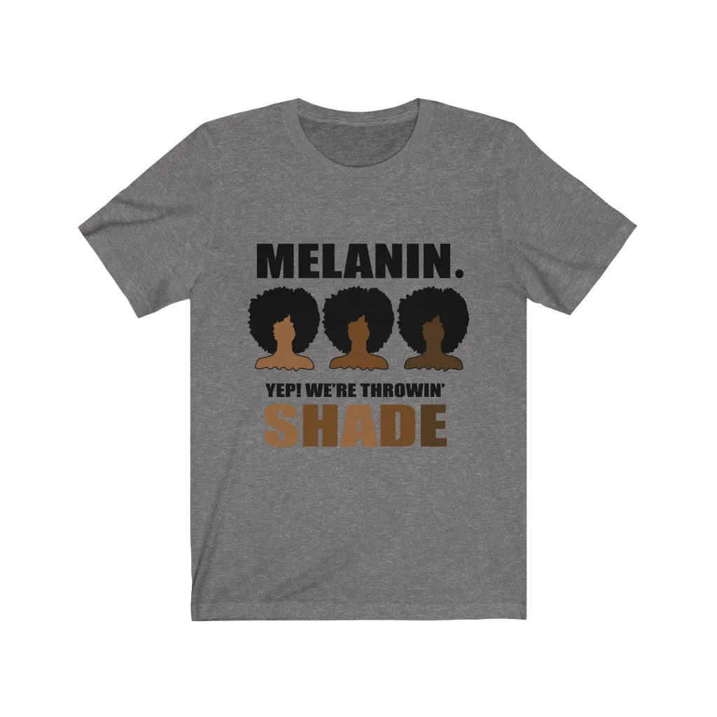 Melanin Shade Jersey Short Sleeve Tee T-shirt