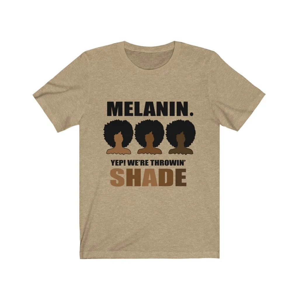 Melanin Shade Jersey Short Sleeve Tee T-shirt