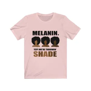 Melanin Shade Jersey Short Sleeve Tee T-shirt