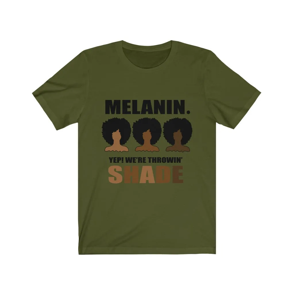 Melanin Shade Jersey Short Sleeve Tee T-shirt