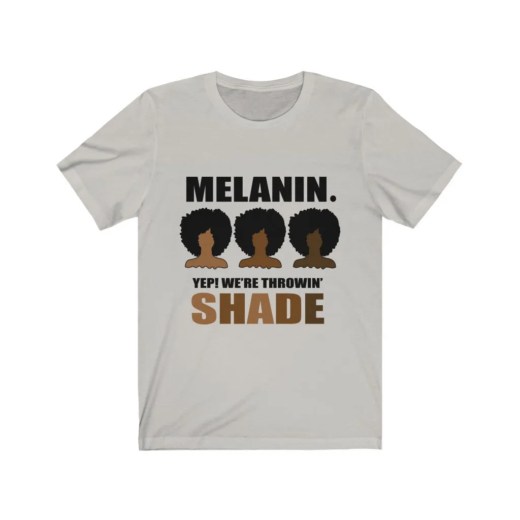 Melanin Shade Jersey Short Sleeve Tee T-shirt