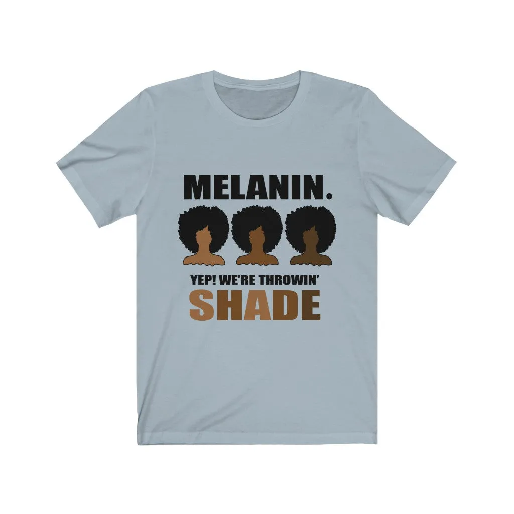Melanin Shade Jersey Short Sleeve Tee T-shirt
