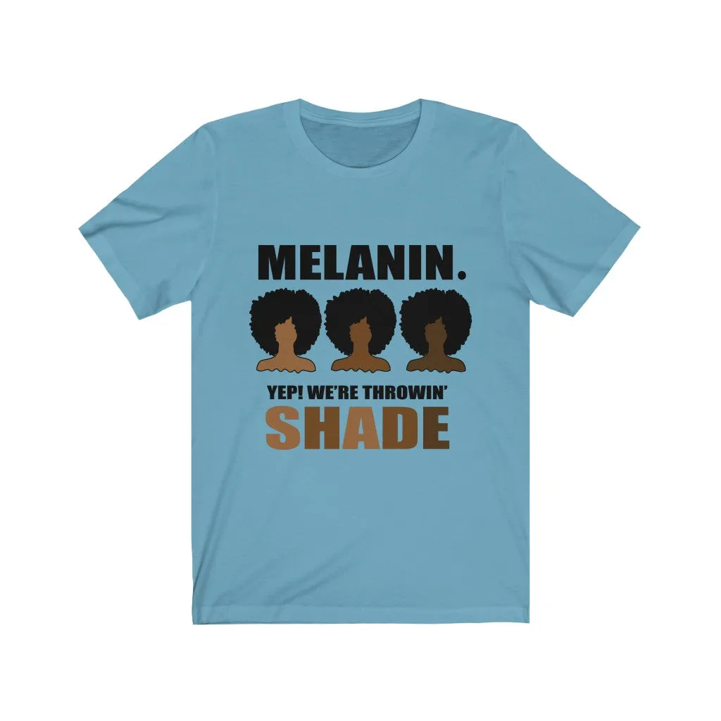 Melanin Shade Jersey Short Sleeve Tee T-shirt