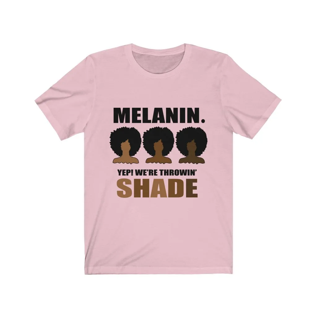 Melanin Shade Jersey Short Sleeve Tee T-shirt